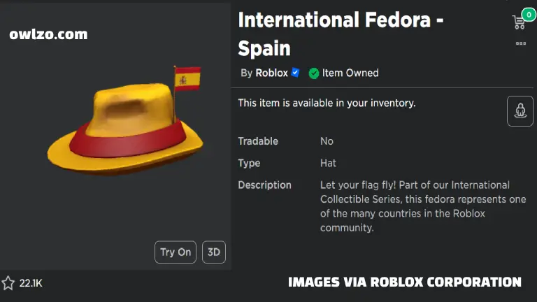 International Fedora - Spain